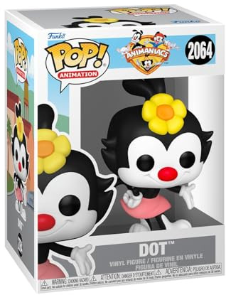 Funko POP! Animation: Animaniacs - Dot | Offizielles Cartoon/Animation Merch - Vinyl Sammelfigur als Regal Deko - Geschenkidee zum Geburtstag für Fans und Sammler