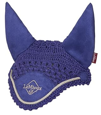 LeMieux Hobby Horse Fliegenhaube - Tintenblau - Geeignet für Kinder ab 3 Jahren