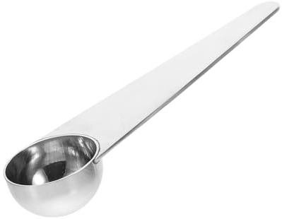 Sosoport 15ml Stainless Steel Formula Scoop Tamper Measuring Spoon for Milk Powder, Coffee, and Pet Food, Metal Measuring Tablespoon for Kitchen and Brewing Use