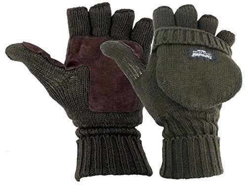 Highlander Shooting Mitts - Olive M