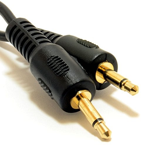 kenable Mono 3,5 mm Jack Fiche Vers Mono 3,5 mm Jack Fiche câble Cordon 3 m Plaqués Or [3 mètre/3m]