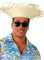 Guirca- Sombrero Paja desflecado, Color Multicolor, u (13622.0)