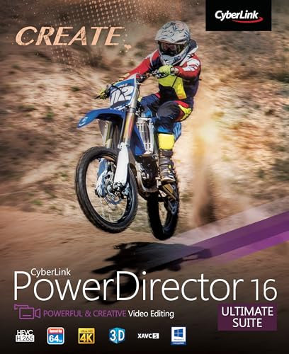 CyberLink PowerDirector 16 Ultimate Suite [Download]