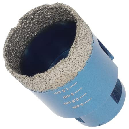 PRODIAMANT® M14 Diamant Fliesenbohrer 42 mm [TROCKENBOHRER] - Diamantbohrer für Fliesen, Keramik & Naturstein - Diamantbohrkrone für Feinsteinzeug - Fliesenbohrer für Winkelschleifer - Premiumqualität