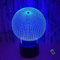 Kreative 3D Kugel Nacht Licht 16 Farben Andern Sich Fernbedienung USB-Strom Touch Schalter Dekor Lampe Optische Täuschung Lampe LED Lampe Tisch Kinder Brithday Weihnachten Geschenke