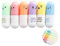 Snner 6Pcs Cute Mini Pill Shape Highlighter Pens - Blau, Rot, Orange, Gelb, Lila, Pink - Kugelschreiber - Tragbare Schreiben - Netter Markierungs-Feder-Briefpapier - Für Heim-Schule-Büro