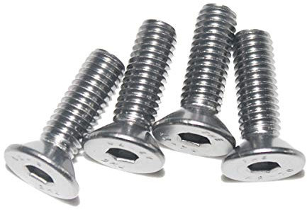 Vis à tête fraisée M5 x 20 mm avec six pans creux (50 pièces) - DIN 7991 - ISO 10642 - Vis filetées - Filetage complet - Acier inoxydable A2 V2A