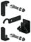 Gatemate Wrought Iron Gate Hinges Fixing Kit Galvanised and Powder Coated Black Fixings