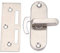 90 degr¨¦s flip en acier inoxydable porte coulissante serrure loquet came serrure boucle de porte incurv¨¦e