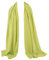 ZAKIRA Chiffon Scarf Sheer Wrap for Women (Lime)