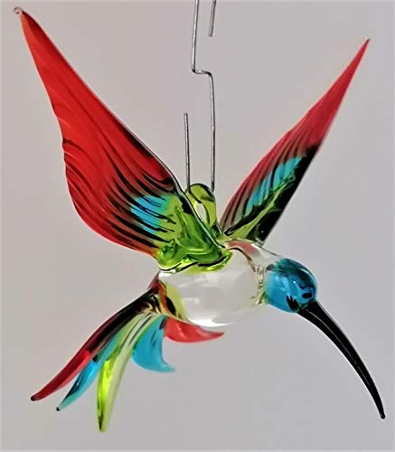 Hängevogel Kolibri (grün-hellblau-rot)