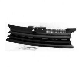 Kühlergrill schwarz ohne Emblem mit Haubenelement für Golf 4 IV