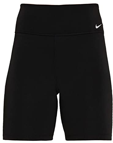 Nike DD0243-010 W NIKE ONE MR 7 SHORT 2.0 Shorts womens black/(white) 2XL