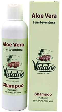 Biologisches Aloe Vera Shampoo aus Fuerteventura 250ml - mit 58% reinem Aloe Vera Saft