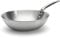 De Buyer - Wok en INOX 3 Couches ALCHIMY - 32 cm - Fabriqué en France, sans PFAS, Maîtrise de la Cuisson, INOX 18/10, Tous Feux + Four, Finition Poli Brossé