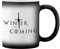 Game of Thrones Winter is Coming Black Magic Coffee Mug