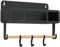 BDSTKT281BK Hängeregalsystem mit Halterungen, Schwarz + Decker Schwarz