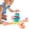 Nasoalne Mouth Feed The Frog Spiel, Fütter- und Wurfspiel-Spielzeug-Set, Kinder-Abenteuer-Fütterungsspielzeug Puzzle-Wettkampf-Multiplayer-Interaktions-Reaktions-Tischspiel