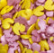 A Pinch Of - Glimmer Ducks & Bunnies Easter Cake Sprinkles - 25g Shimmer Edible Cupcake Decorations - Spring & Easter Cake Decorations Edible - Yellow & Pink Sprinkles