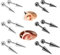 ZS 20G Spike Nasenringe Ohrstecker, 18G Edelstahl Spike Ohrstecker, 16G Septum Lippenringe Knorpel Tragus Helix Piercing Für Damen Herren(12 Stück 18g Ohrstecker)
