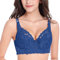 Birthday Gifts for Her G Cup Bras for Women Full Coverage Sports Bras Women Bralette Lace Padded Bralette Lace Bandeau Bra Tube Bra Comfort Everyday Bra Boxing Day Sale Sale Clearance Blue