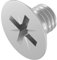 SECCARO Viti a testa svasata M4 x 5 mm, in acciaio inox V2A VA A2, DIN 965, Phillips PZ, filettatura completa, 20 pezzi