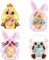 GLOBLELAND Stanzformen „Ostern, Süßigkeiten, Eierständer“, Für Die Kartenherstellung, Hase Und Huhn, Metallstanzformen, Stanzformen, Vorlage, DIY, Scrapbooking, Prägung, Papier, Album, Basteln, Dekor