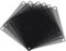 sourcing map 6Pcs Filtre à Poussière pour PC, 90x90mm Housse en Maille Anti-Poussière pour Ventilateur de Boîtier d'Ordinateur, en PVC, Couleur Noire