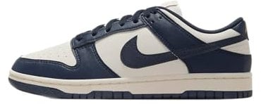 NIKE Sportswear - Turnschuhe W Dunk Low NN OLY aus synthetisch, dunkelblau-elfenbeinweiß (8.5)