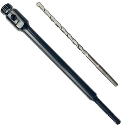Weischer® - SDS Plus Aufnahmeschaft Verlängerung 350 mm für Diamantbohrkrone Bohrkrone optional | M22-Gewinde