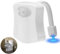 Edksegjcsous Battery-Powered Toilet Light - Motion Sensor Toilet Night Light with 16 Colors, Waterproof LED Bathroom Sensor Light, Fits Any Toilet Bowl, Cool Toilet Seat Light for Kids, Adults, & Men
