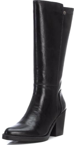 REFRESH - Stivali Camperas Donna - Calzature comode e versatili - Moda casual, Nero 46, 37 EU