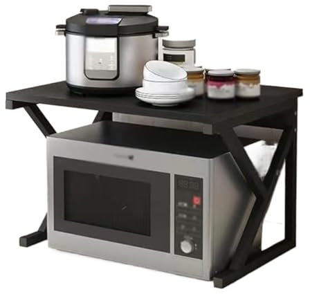 SDGBCXD, Étagère à micro-ondes sur pied, support de rangement en bois for micro-ondes, support multicouche for micro-ondes, support for micro-ondes, organisateur de plan de travail de cuisine ,Étagère