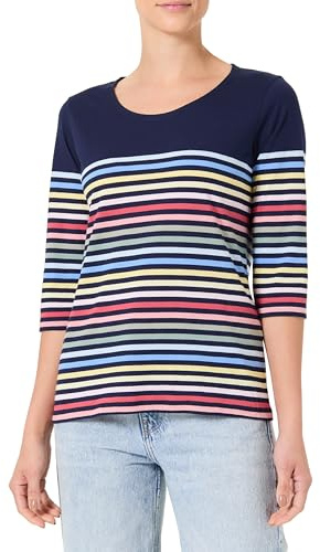 Armor Lux Damen-Sweater, Ruz Seal mit Mehreren Kragen, Medium