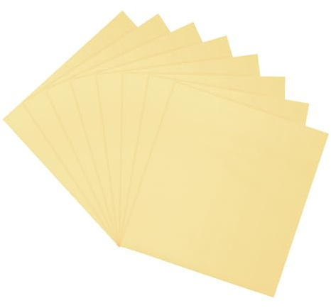 QUARKZMAN 100er Pack Toner Reaktives Folienpapier,8,5x11 A4 Heißfolienpapier für Laserdrucker Scrapbooking Heat Transfer DIY Craft, Gold