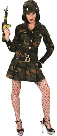 LP Divertissements Déguisement Treillis Militaire Femme Taille XL