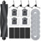 Kit d'accessoires pour aspirateur robot Dreàme X40 Ultra / L40 Ultra / X40 Ultra, 19 pièces de rechange - Contient 1 brosse principale, 4 brosses latérales, 4 filtres, 6 tampons de serpillère, 4 sacs