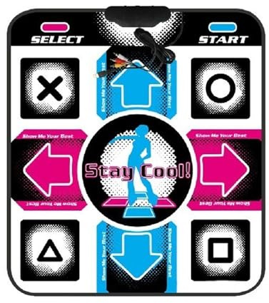 Dance Revolution Matte – Spieltanzboden, tragbares Rhythmus-Pad | Step-On-Tanz-Controller, gamings-Unterhaltungsgerät, geeignet für Spaß, Übungsübungen, Fitnessaktivitäten, anfängerfreundlich