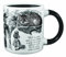 The Unemployed Philosophers Guild Disappearing Cheshire Cat Heat Transforming Color Changing Reveal Mug - Add Coffee or Tea and The Cheshire Cat Disappears Except for its Grin, Comes in a Fun Box