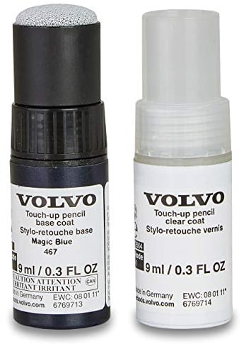 VOLVO Original Lack Ausbesserungslack 467 Magic Blue Pearl Stift Satz 31266550 OE