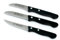 Marsvogel - 3-tlg. Gemüsemesser Set - gemischte Klingen - Griffe aus PP Kunststoff - Made in Solingen