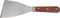 Haromac Couteau-spatule 80 mm, bois de rose, Pliez, allonge les feuilles, inox, 10046080sb