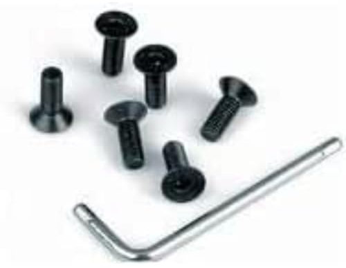 Simoni Racing Set Tornillos de Montaje del Volante Deportivo M5x10mm - Set de 6 piezas