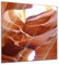 Glasbild - Antelope Canyon III - Arizona USA - 30x30 - Deko Glas - Wandbild aus Glas - Bild auf Glas - Moderne Glasbilder - Glasfoto - Echtglas - kein Acryl - Handmade