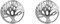 925 Solid Sterling Silver Tree Of Life Ear Studs Comes Gift Boxed