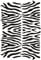 Ideen mit Herz Laser-Kunststoff-Schablone, DIN A4, Hintergrund | Kreative Wandgestaltung, Textilien, Papier, Scrapbooking (Zebra)