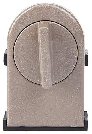 Serratura di sicurezza antifurto finestra stopper cuneo in metallo regolabile stabile porta serrature di sicurezza con interruttore rotante per finestra scorrevole