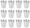 STOBOK 12 pz Bicchierini in Acciaio Inossidabile Bicchieri in Metallo immergendo Tazze di Salsa Tazza di alcolici per la casa (70 ml)