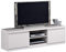 MF Mobile Porta TV Roma Bianco Laccato Lucido - Made in Italy, 150 x 50 x h45 cm