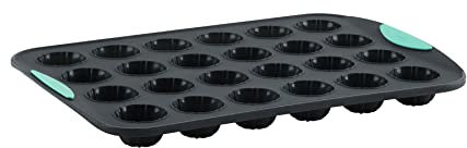 Trudeau Bakeware Cupcake Pan, 24-Count, Mint